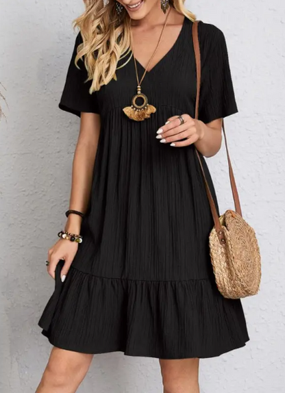 Crinkle Cake Maxi Dress